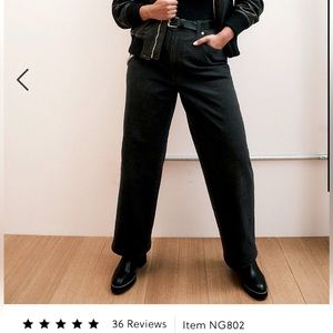 Madewell The Petite Perfect Vintage Wide-Leg Jean in Belmere Wash